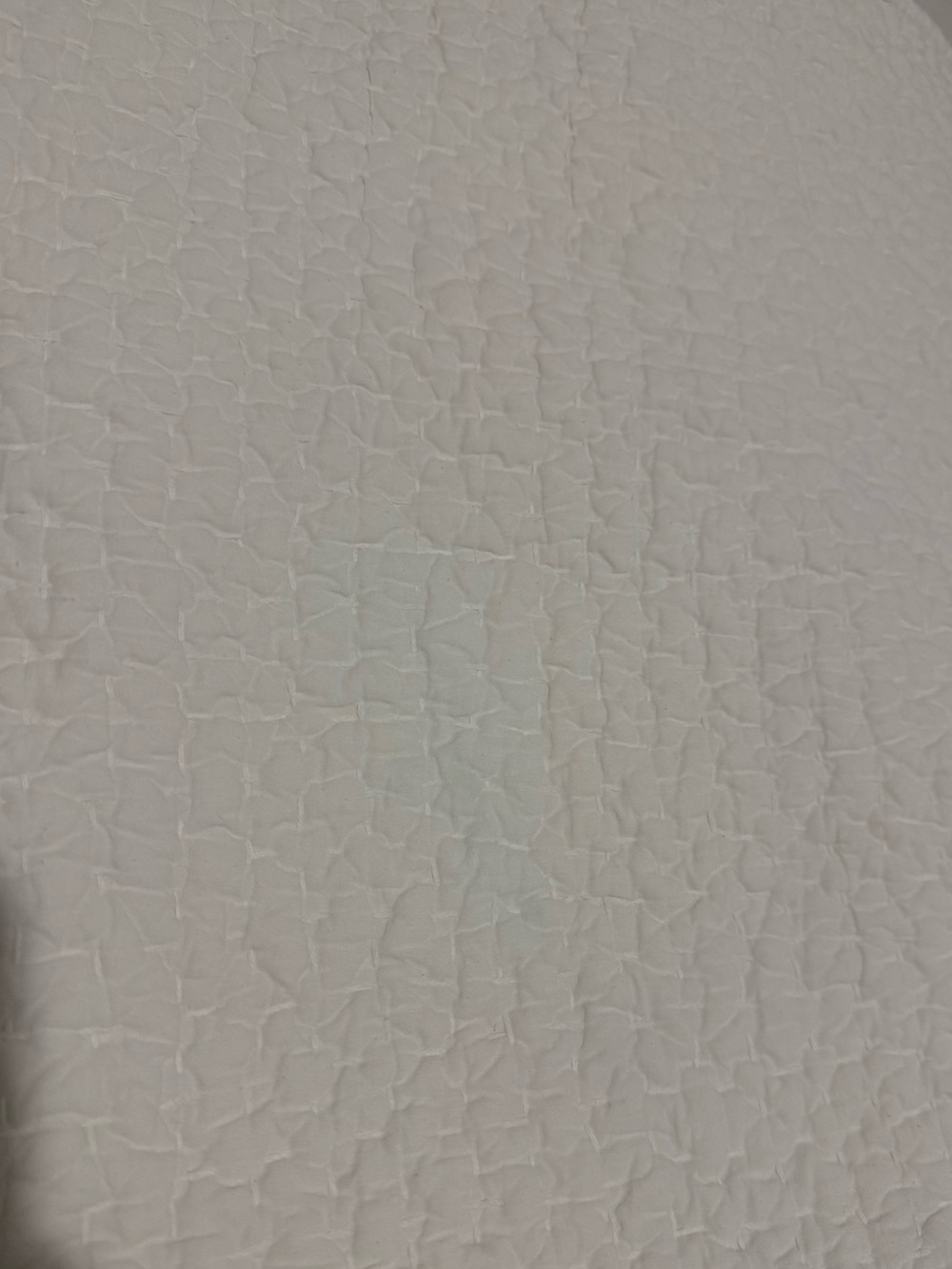 New Organic Cotton Hand Stitched Quilt Set Full/Queen - White MSRP $174 - Picture 13 of 13